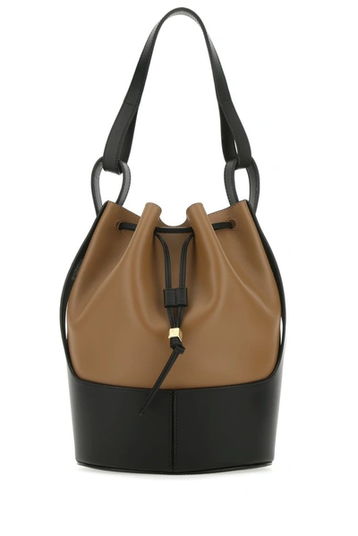 Shop Loewe Balloon Bucket Bag In Multi