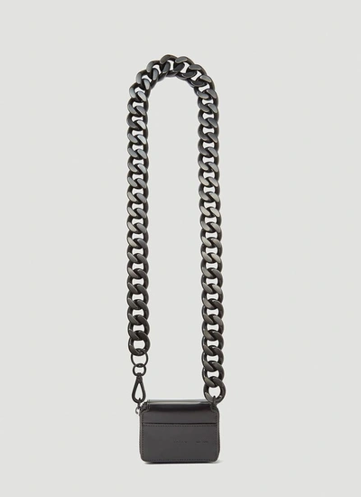 Shop Kara Bike Chain Wallet In Black