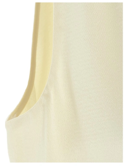 Shop The Row Akoya Sleeveless Top In Beige