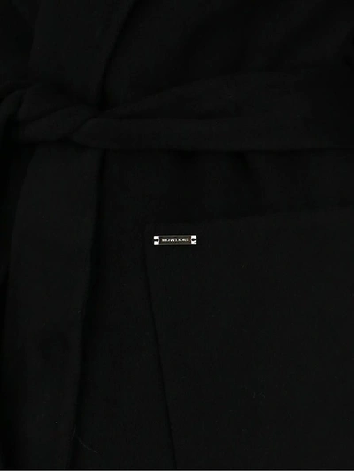 Shop Michael Michael Kors Belted Coat In Black