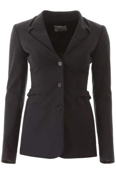 Shop Coperni Single Breasted Blazer In Black