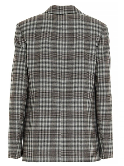 Shop Theory Plaid Piazza Jacket In Multi