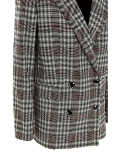 Shop Theory Plaid Piazza Jacket In Multi
