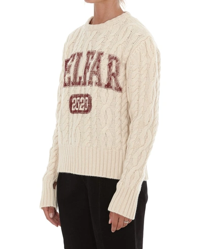 Shop Telfar Logo Sweater In White