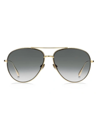 Shop Dior Eyewear Society3 Sunglasses In Gold