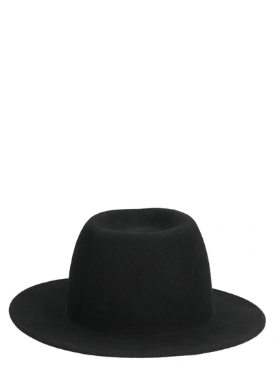 Shop Ann Demeulemeester Fedora Hat In Black