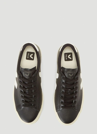 Shop Veja Campo Sneakers In Black