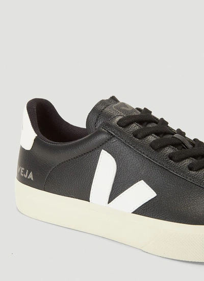 Shop Veja Campo Sneakers In Black