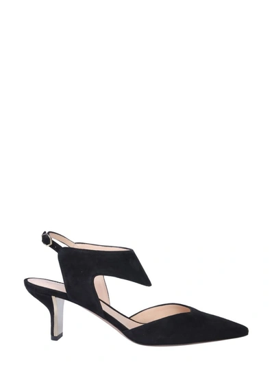 Shop Nicholas Kirkwood Leeloo Slingback Pumps In Black