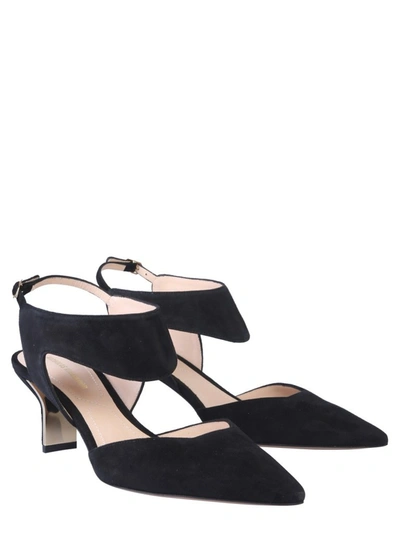 Shop Nicholas Kirkwood Leeloo Slingback Pumps In Black