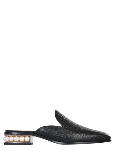 Shop Nicholas Kirkwood Casati Mules In Black