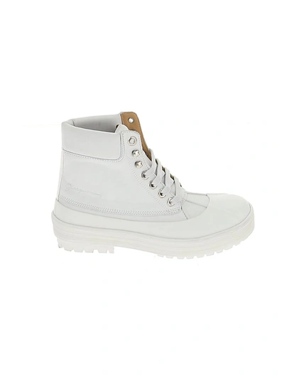 Shop Jacquemus Meuniers Boots In White