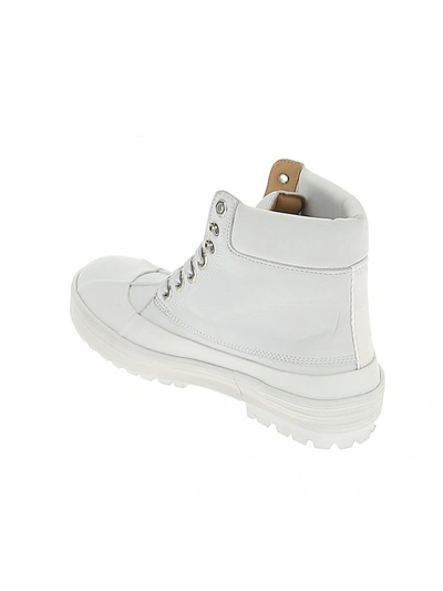Shop Jacquemus Meuniers Boots In White