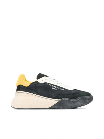 Shop Stella Mccartney Runner Loop Sneakers In Black