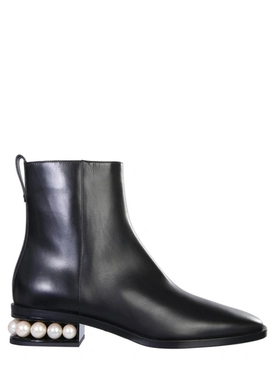 Shop Nicholas Kirkwood Casati Boots In Black