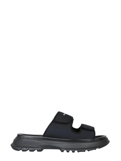 Shop Givenchy Spectre Neoprene Sandals In Black