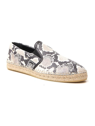 Shop Jimmy Choo Vlad Animal Print Espadrilles In Multi