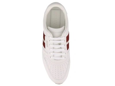 Shop Bally Astel Sneakers In White