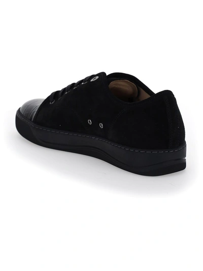 Shop Lanvin Dbb1 Sneakers In Black