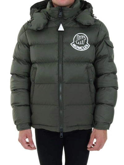 Shop Moncler Genius Moncler 1952 Undefeated Down Jacket In Green