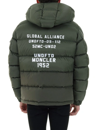 Shop Moncler Genius Moncler 1952 Undefeated Down Jacket In Green