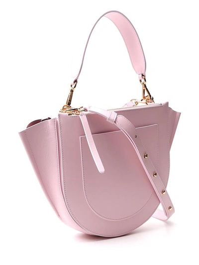Shop Wandler Hortensia Medium Shoulder Bag In Pink