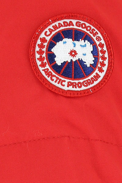 Shop Canada Goose Lorette Down Parka In Red