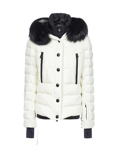 Shop Moncler Grenoble Beverley Ski Jacket In White