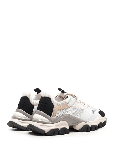 Shop Moncler Leave No Trace Sneakers In White