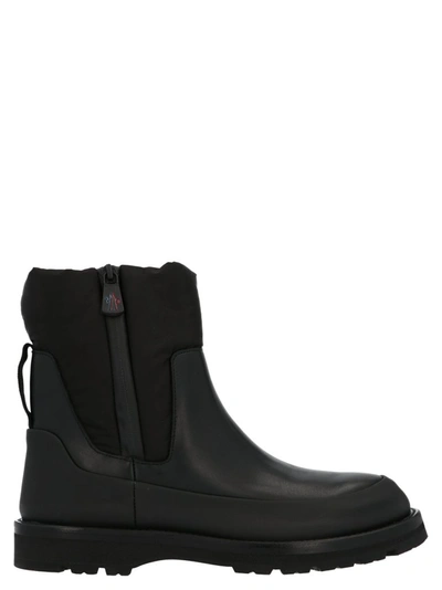 Shop Moncler Rain Don't Care Ankle Boots In Black