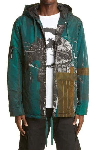 Shop Undercover Throne Of Blood Jacket In Green Base