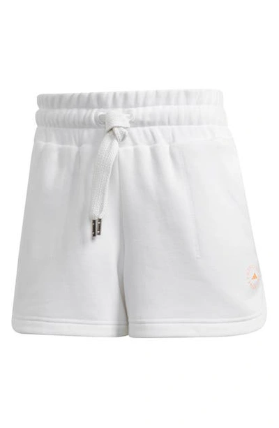 Shop Adidas By Stella Mccartney Knit Shorts In White
