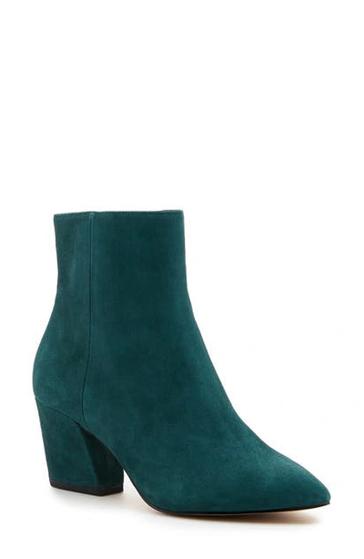 Shop Botkier Sasha Bootie In Peacock Suede