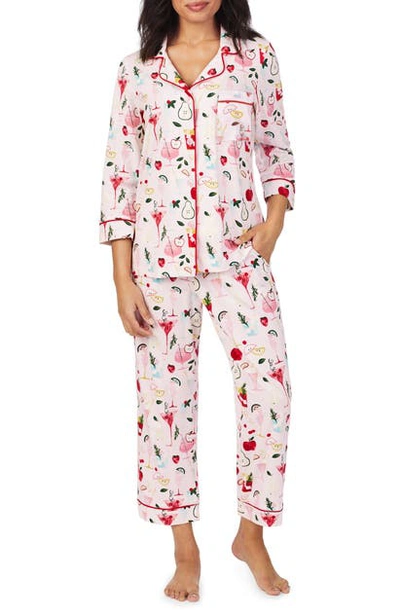Shop Bedhead Pajamas Classic Crop Pajamas In Ill Drink To That