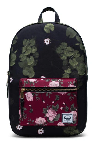 Shop Herschel Supply Co 'settlement Mid Volume' Backpack In Fine China Floral