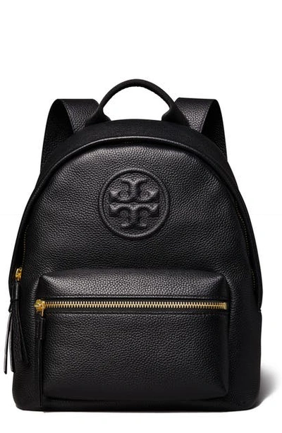 Tory Burch Small Bombe Leather Backpack In Black | ModeSens