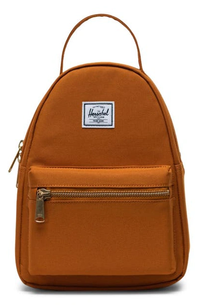 Shop Herschel Supply Co. Mini Nova Backpack In Pumpkin Spice