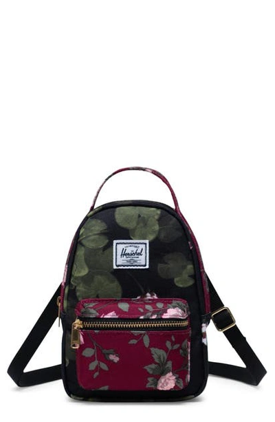 Shop Herschel Supply Co Nova Crossbody Backpack In Fine China Floral