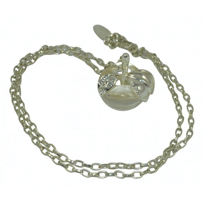 Pre-owned Nina Ricci Silver Metal Necklace