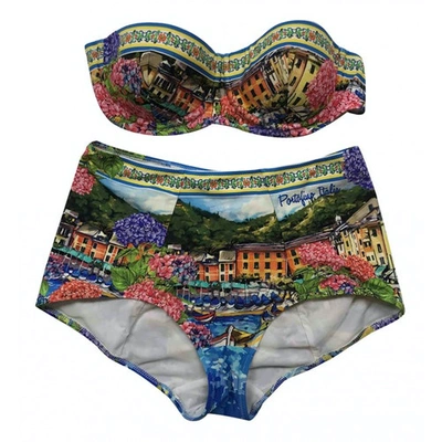 Pre-owned Dolce & Gabbana Multicolour Swimwear
