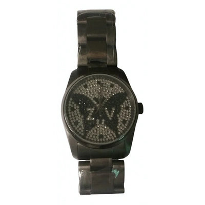 Pre-owned Zadig & Voltaire Papillon Silver Steel Watch