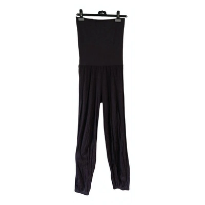 Pre-owned Eres Brown Cotton Jumpsuit