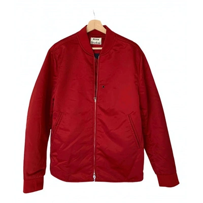 Pre-owned Acne Studios Red Jacket
