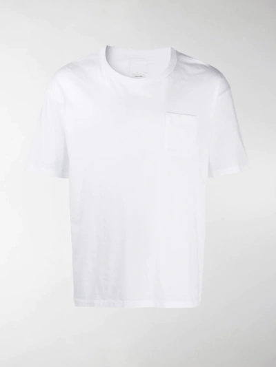 Shop Visvim Crew-neck Cotton T-shirt In White