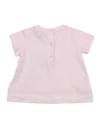 Shop Roberto Cavalli Junior T-shirts In Light Pink