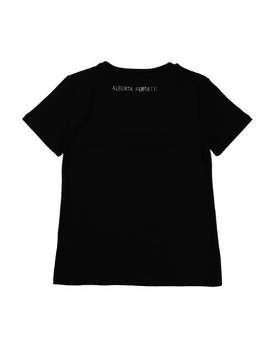Alberta Ferretti T-shirts In Black