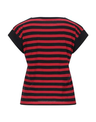 Shop Celine T-shirts In Red