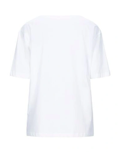 Shop Sandro T-shirts In White