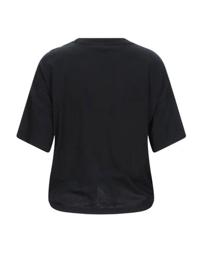 Shop Sandro T-shirts In Black