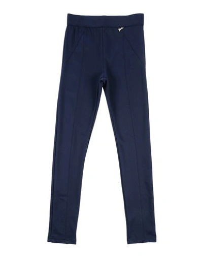 Shop Patrizia Pepe Leggings In Dark Blue